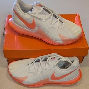 Nike Zoom Vapor Cage 4 Rafa White & Bright Mango
